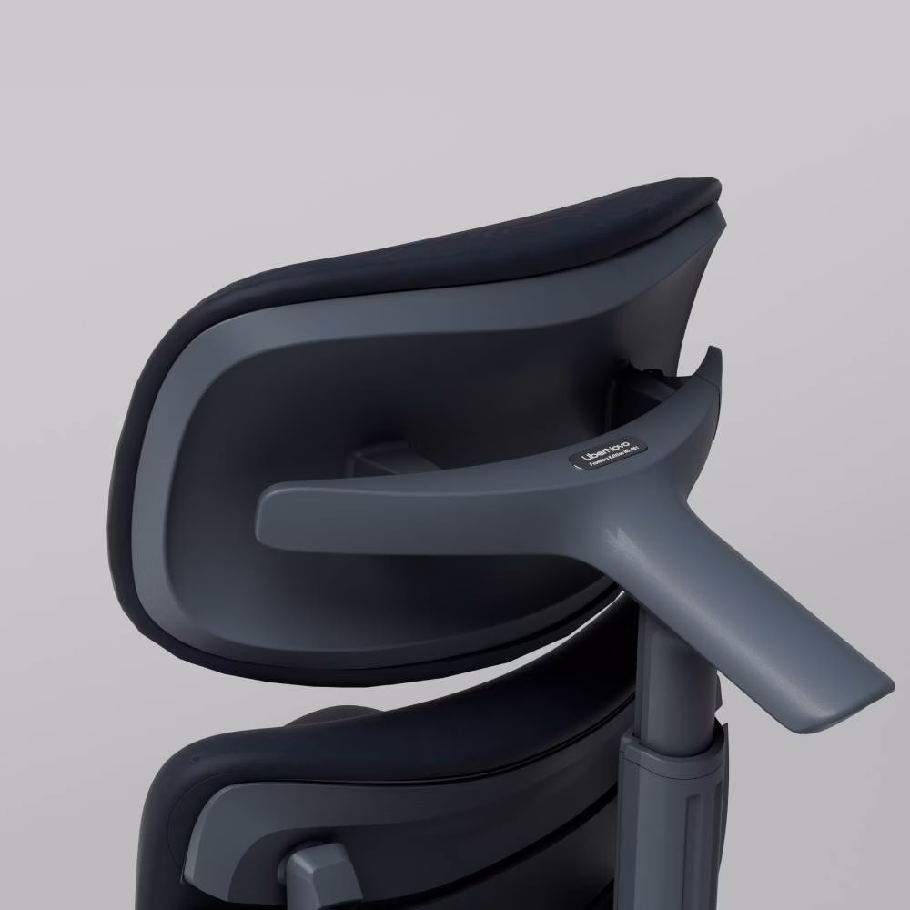 Кресло LiberNovo Omni Dynamic OC1 Midnight Black, 45 см, глобальная версия, с подставкой под ноги