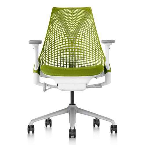 Кресло Herman Miller Sayl, Green Apple / Fog
