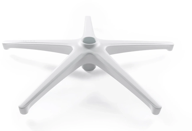 Кресло LiberNovo OC1 PRO Glacier White, 48 см, глобальная версия, с подставкой под ноги