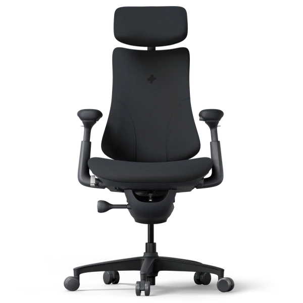 Кресло LiberNovo Omni Dynamic OC1 Midnight Black, 48 см, глобальная версия, с подставкой под ноги