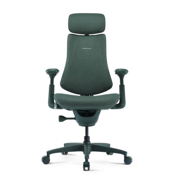 Кресло LiberNovo Omni Dynamic OC1 Moss Green, 48 см, глобальная версия, с подставкой под ноги